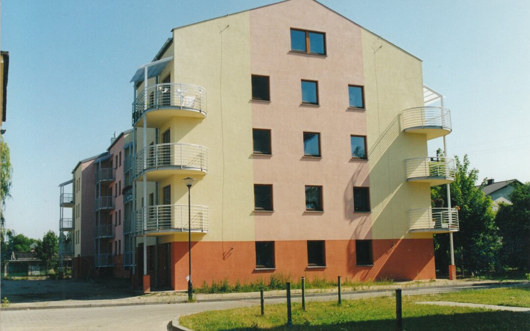 Budynek mieszkalny wielorodzinny w Skierniewicach przy ul. Cichej 48